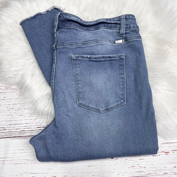 👖|•KANCAN•| Distressed Skinny Stretch Jeans Plus Size 22👖 - Picture 4 of 9